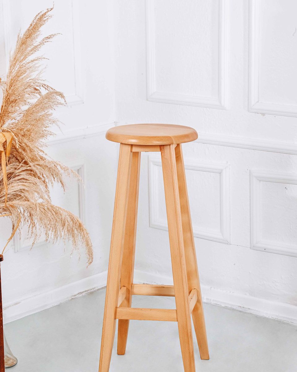 Oak Counter Stool