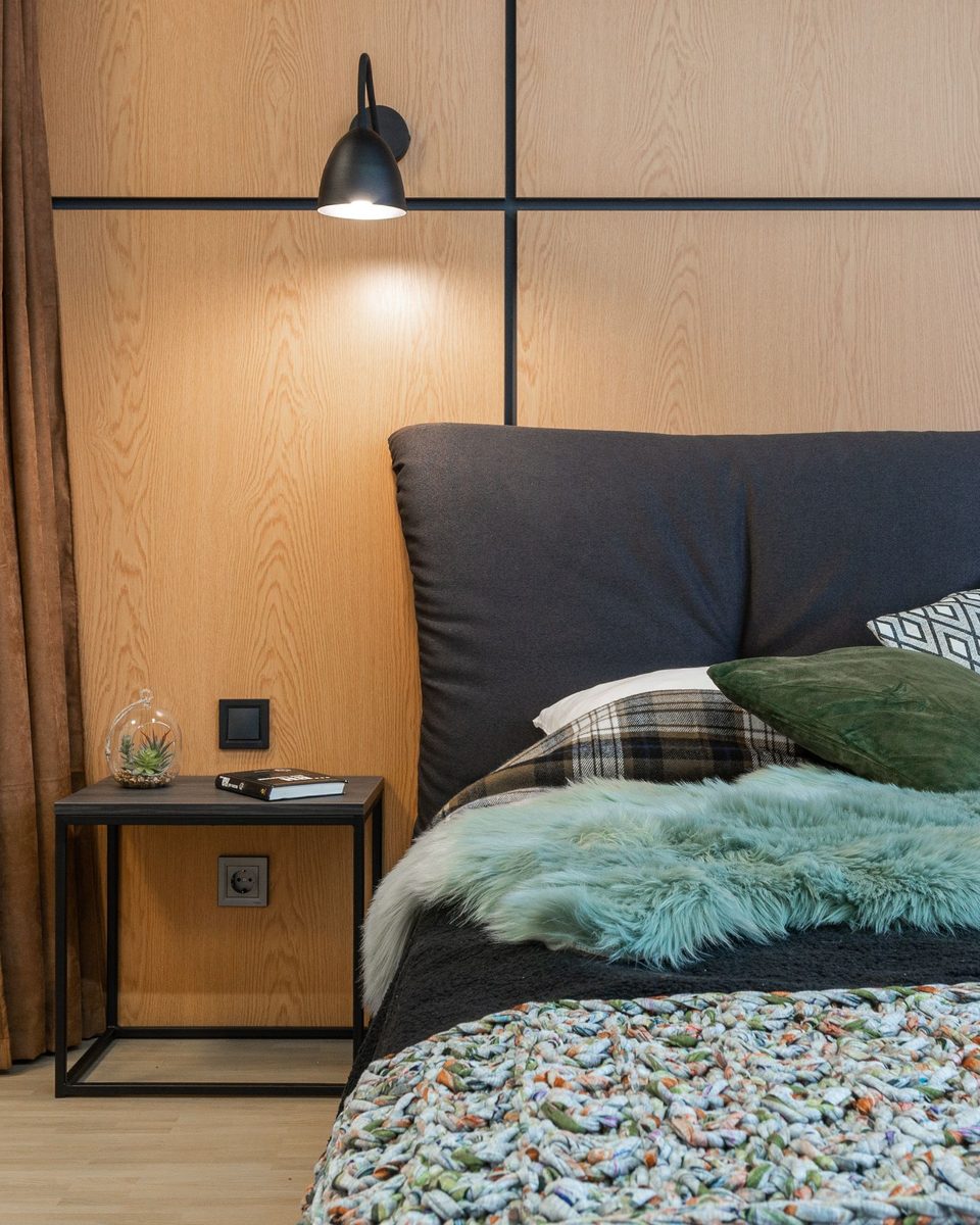 Steel Cube Side Table
